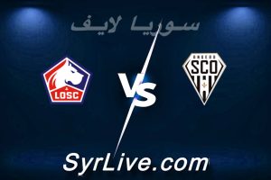 مشاهدة مباراة أنجيه و نادي ليل بث مباشر اليوم 2026-02-22 syrialive