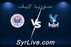 مشاهدة مباراة كريستال بالاس و زرينيسكي بث مباشر اليوم 2026-02-26 syrialive