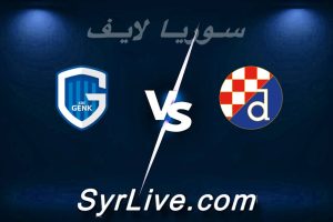 مشاهدة مباراة دينامو زغرب و جينك بث مباشر اليوم 2026-02-19 syrialive