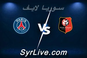 مشاهدة مباراة رين و باريس بث مباشر اليوم 2026-02-13 syrialive