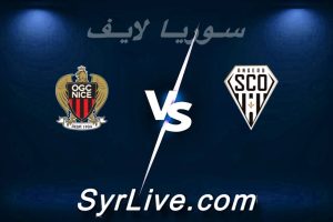 مشاهدة مباراة أنجيه و نيس بث مباشر اليوم 2026-03-14 syrialive