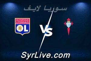 مشاهدة مباراة سيلتا فيغو و ليون بث مباشر اليوم 2026-03-12 syrialive