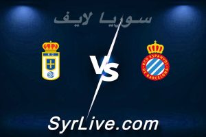 مشاهدة مباراة إسبانيول و ريال أوفييدو بث مباشر اليوم 2026-03-09 syrialive