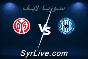 مشاهدة مباراة سيغما و ماينتس بث مباشر اليوم 2026-03-12 syrialive
