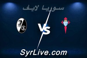 مشاهدة مباراة سيلتا فيغو و فرايبورج بث مباشر اليوم 2026-04-16 syrialive