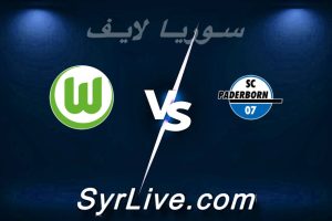 مشاهدة مباراة بادربورن و فولفسبورغ بث مباشر اليوم 2026-05-25 syrialive
