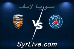 مشاهدة مباراة باريس و لوريان بث مباشر اليوم 2026-05-02 syrialive